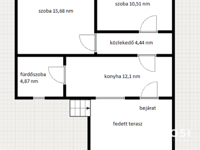 Jó állapotú családi ház nagy tágas telekkel!
