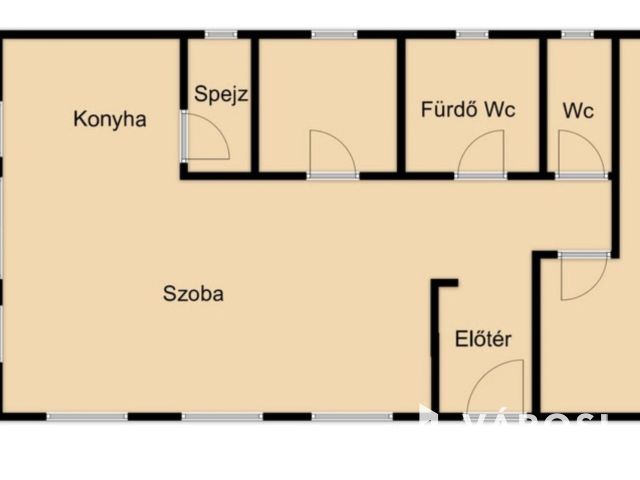 Egyházasrádóc új könnyűszerk. 90%készültség 2szobás ház